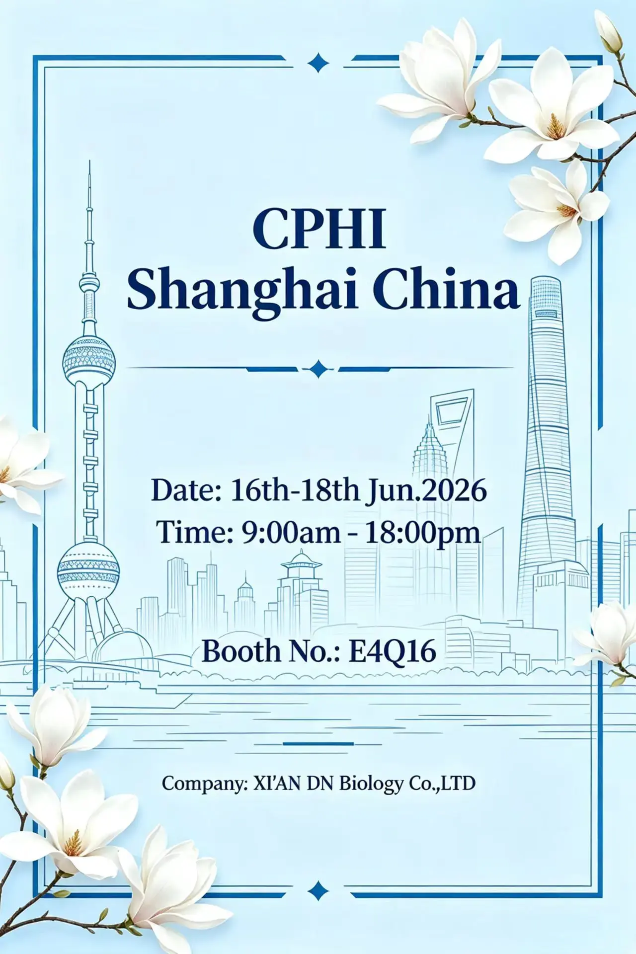 Qyherb's booth is located at E4Q16.